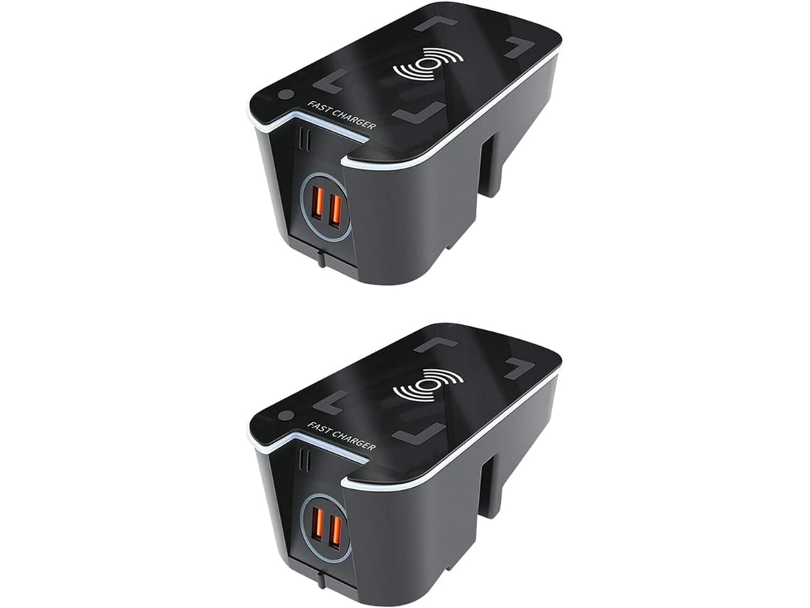2 Cargadores De Coche De 15 W Sin Soporte De Base De Carga Para Teléfonos Xc90, S90, Xc60, Vc60, S60 Y V90