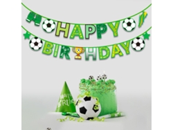 La Pancarta De Cumpleaños Con Temática De La Copa Mundial De Fútbol Realza El Ambiente De Los Partidos Y Celebraciones Deportivas, Y Cuenta