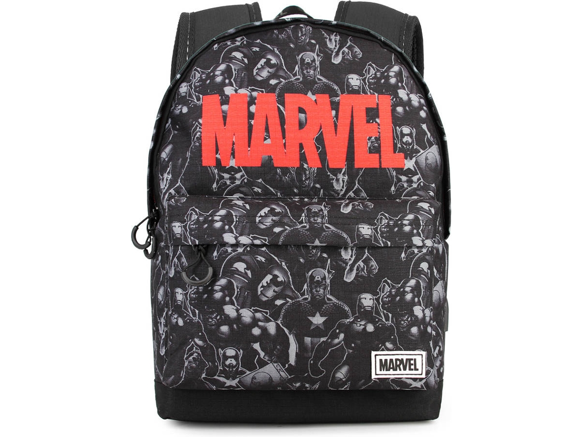 Mochila MARVEL Timely HS 1.2 (Negro - 45x37x15cm)