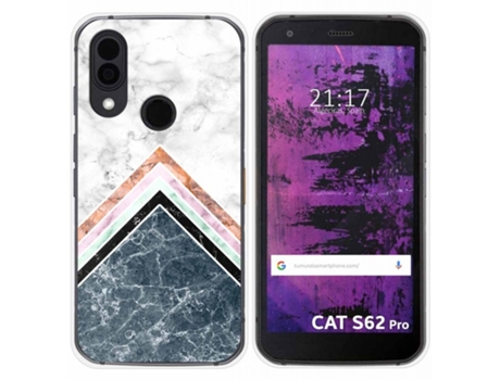 Carcasa CAT S62 Pro TUMUNDOSMARTPHONE Dibujos Multicolor