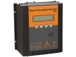 Controlador de carga PWM para energía eólica y solar de 24 V (600 W eólica, 200 W solar)