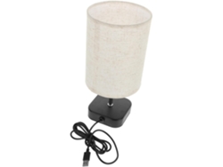 Lámpara de mesa LED USB con control táctil y brillo ajustables, ideal para dormitorio, oficina y sala de estar. SFUSHOS