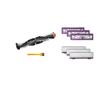 Filtros de 6 piezas con cepillo combinado y cepillo batidor de cerdas para aspiradora Neato Botvac Robotics D Series D3 D5