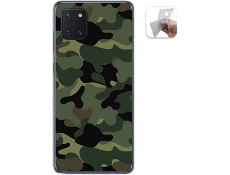 Carcasa Samsung Galaxy Note 10 Lite TUMUNDOSMARTPHONE Camuflaje Multicolor