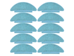 10 paños de mopa para aspiradoras domésticas L6 Nex, modelos L9000, SL60D, SL61 y SG60. Accesorios para aspiradora doméstica L6 Nex.