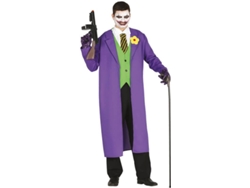 Disfraz de Hombre DISFRAZZES Payaso Joker (Talla: L)