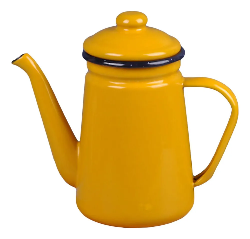Para cafetera esmaltada de 1,1 l, hervidor de cocina Vayotoy