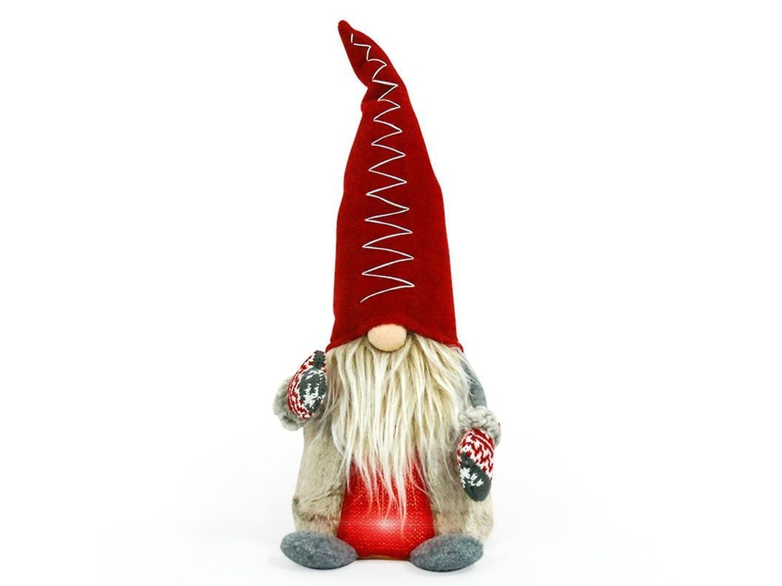 Boneco de Anão Elfo com Chapéu Artesanal Fofo para Decoração de Natal Criativa