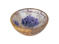 Cuenco lavanda Cocina Cajas Y Bandejas Lila 6x15x15 cm BY SIGRIS