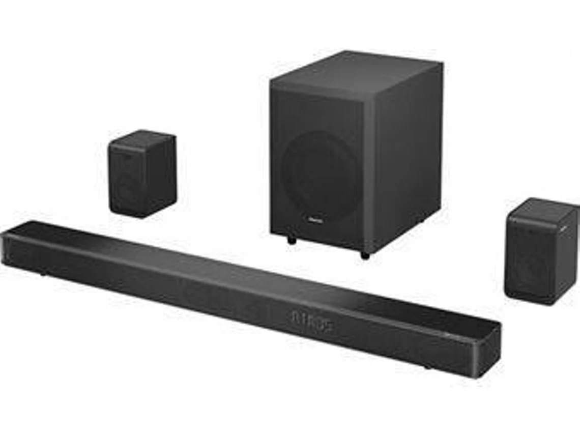 Barra de Sonido WIRE 5.1.2 HISENSE AX5125H (5.1.2 - 500 W - Inalámbrico)