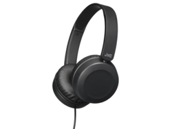 Auriculares JVC Ha S31m con micrófono, color negro