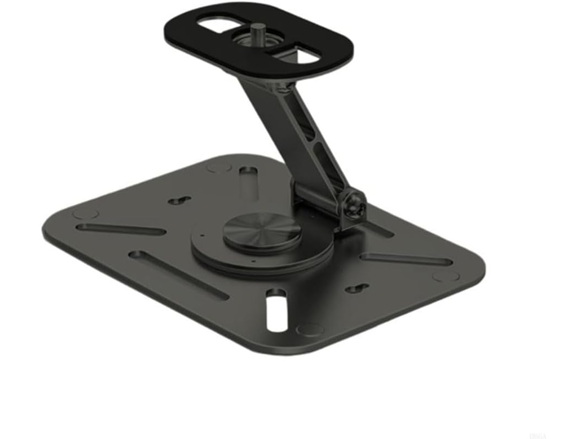 Soporte Para Proyector, Plegable, Para Montaje En Pared Con Rosca De 1/4", Altura Ajustable, Rotación De 360°.