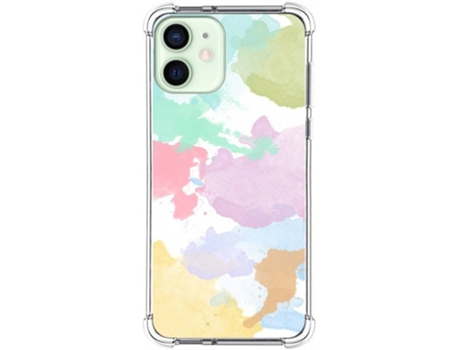 Carcasa iPhone 12 Mini (5.4) TUMUNDOSMARTPHONE Acuarela 11 Multicolor