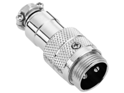 aviación 2pin GX16 macho microconector BEMATIK