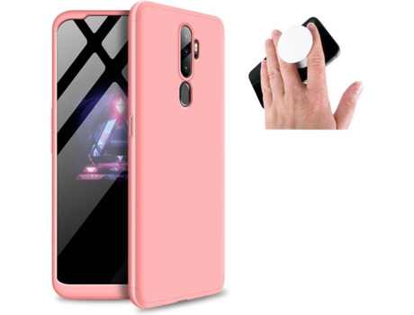 Carcasa y Popsocket Oppo A9 2020 Slim armor 360º