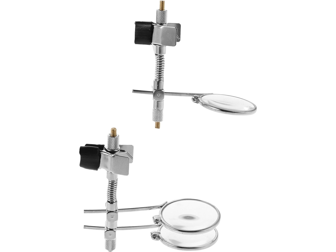 Lupa Portátil Nuobesty De 2 Piezas Con Clip, Ideal Para Relojeros Y Para La Reparación De Relojes Y Joyas.