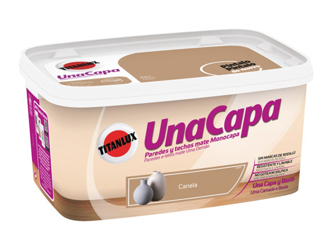 Pintura Plastica Una Capa Mate TITAN