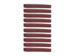 Cinta Abrasiva De Aluminio, 10 Unidades, 533*30, Grano 40, Para Pulir Y Lijar Metal Y Madera.