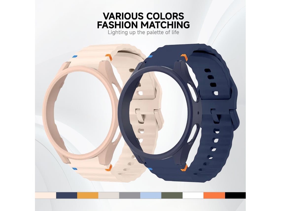 Pack De 2 Correas Digitallab Y Fundas Para Samsung Galaxy Watch 4 Classic De 42 Mm