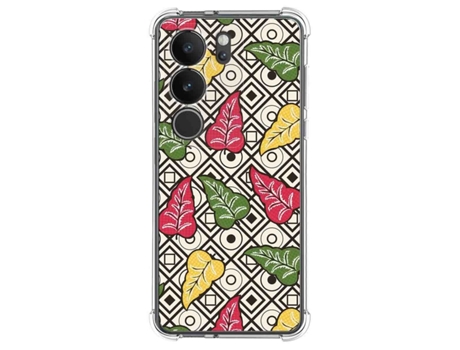 Funda Silicona Antigolpes para Vivo V29 5G diseño Flores 11 Dibujos