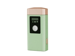 Depiladora láser IPL Yizhood, 999.999 destellos, 2 modos, 5 niveles, unisex, para rostro y brazos, color verde