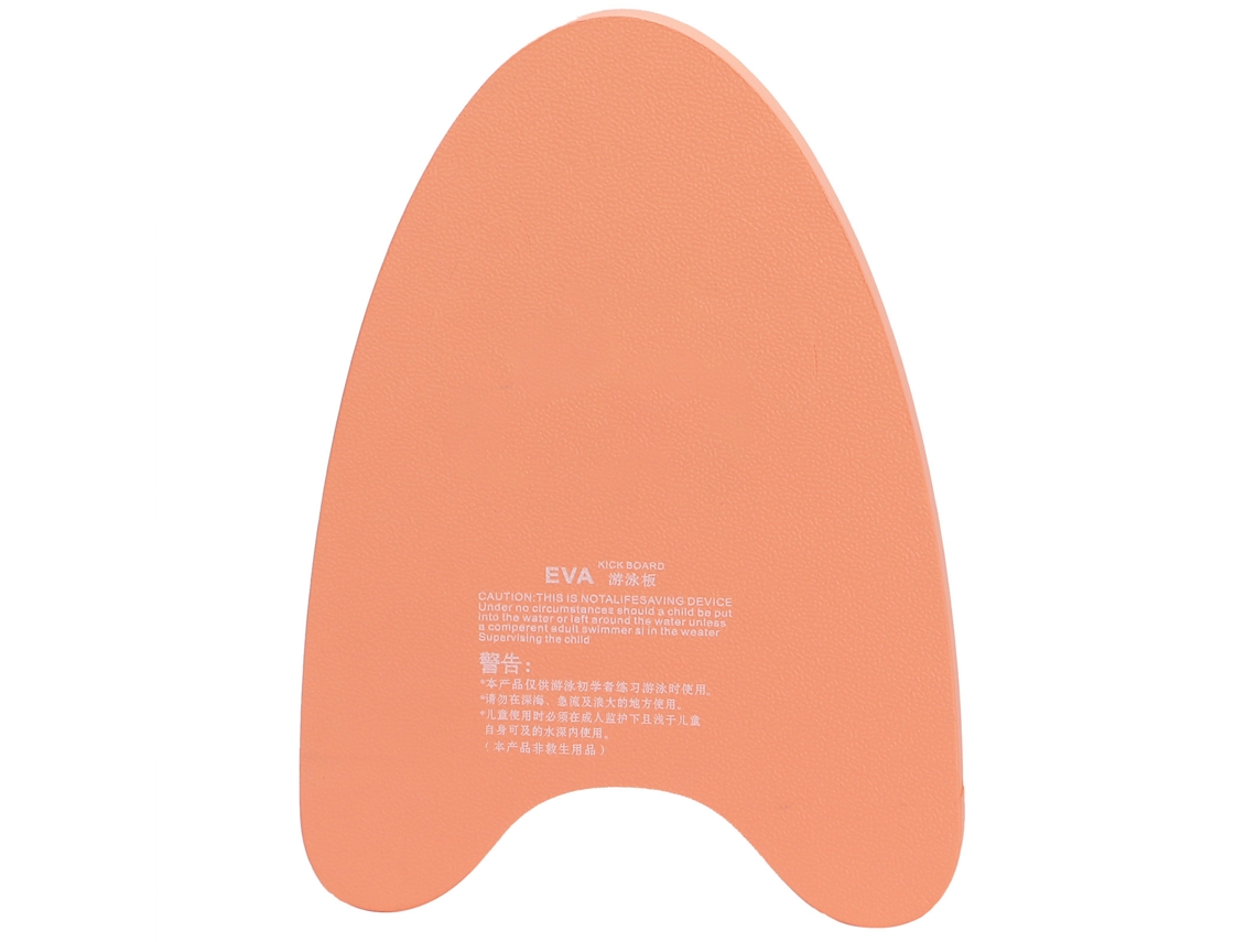 Colchoneta flotante de espuma EVA con forma naranja para nadar.
