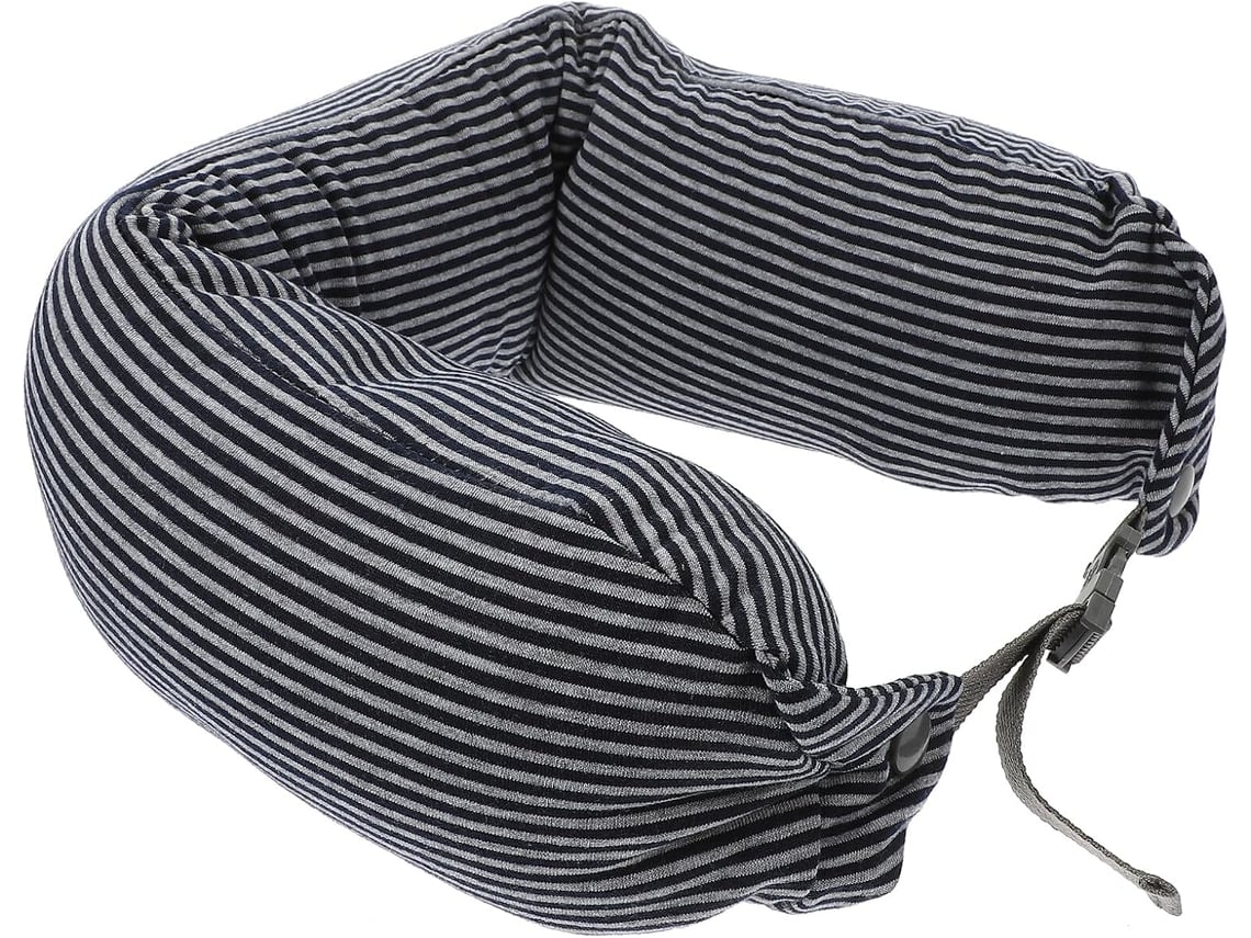 Travesseiro De Viagem Ergonômico Em Espuma Em Formato De U Para O Pescoço, Portátil E Multiuso Para A Região Cervical.