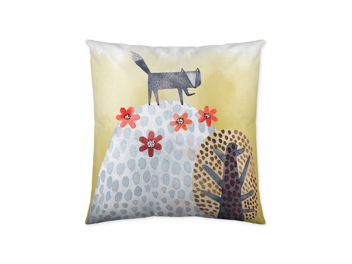 Almohada Decorativa NATURALS Andrew (Algodón - 50 x 50 cm)