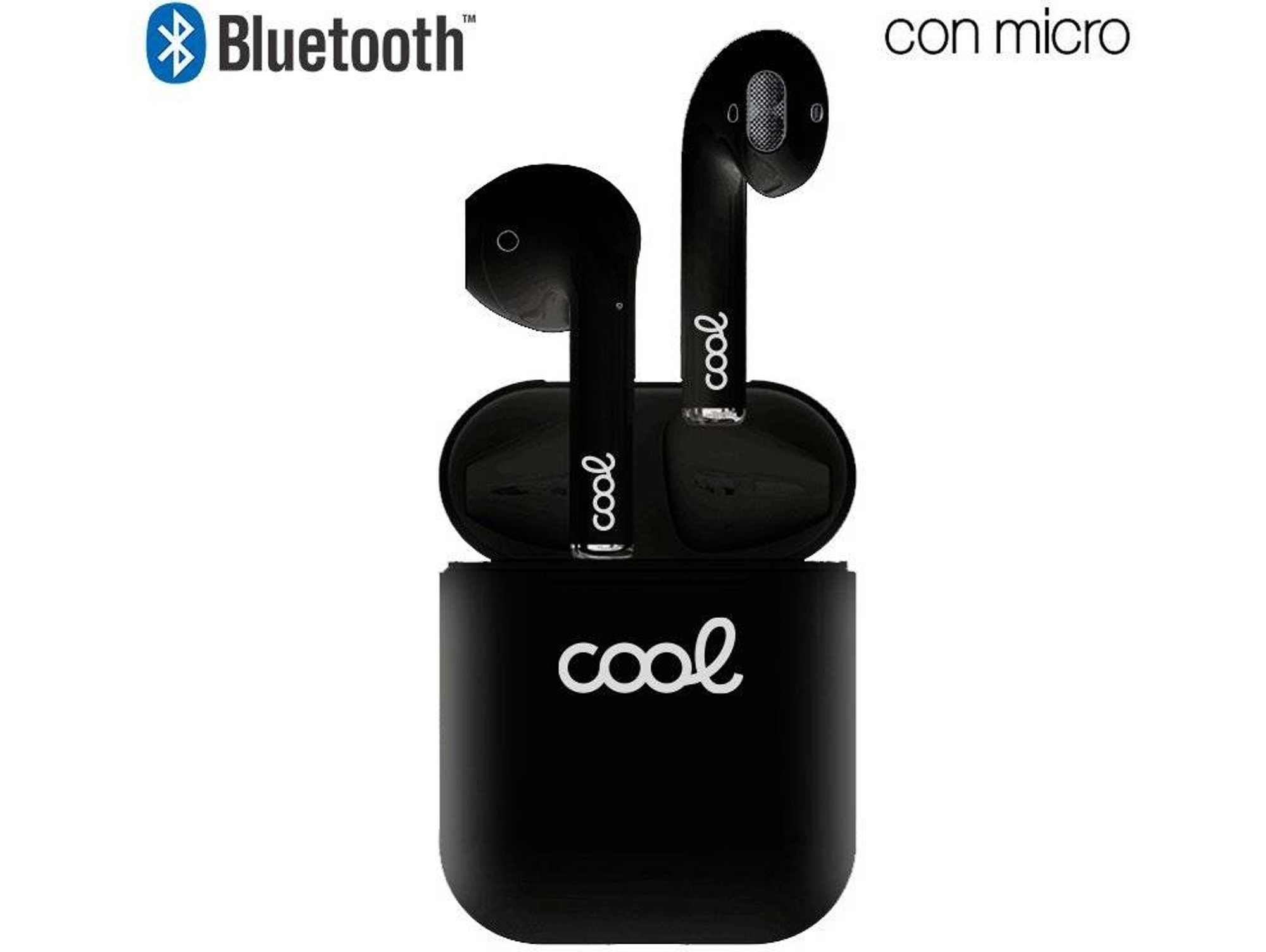 Auriculares Bluetooth True Wireless COOL Dual Pod (In Ear - Micrófono)