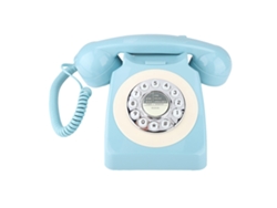Teléfono fijo MS300A 2026dn, estilo retro, con protección contra interferencias electromagnéticas, para oficina y hogar.