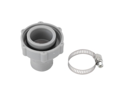 Conector de drenaje de piscina antifugas Coleman TPE
