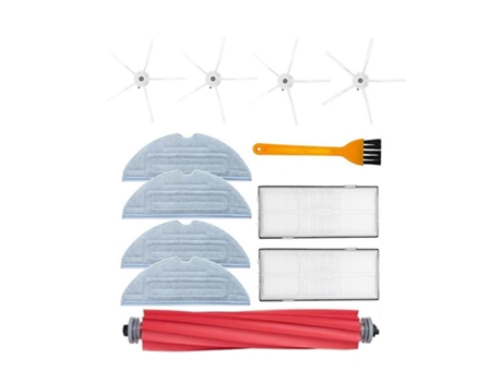 Escova lateral principal esfregona pano filtro hepa para xiaomi roborock s7 t7plus
