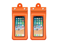 Funda impermeable para teléfono con flotador, bolsa impermeable para buceo