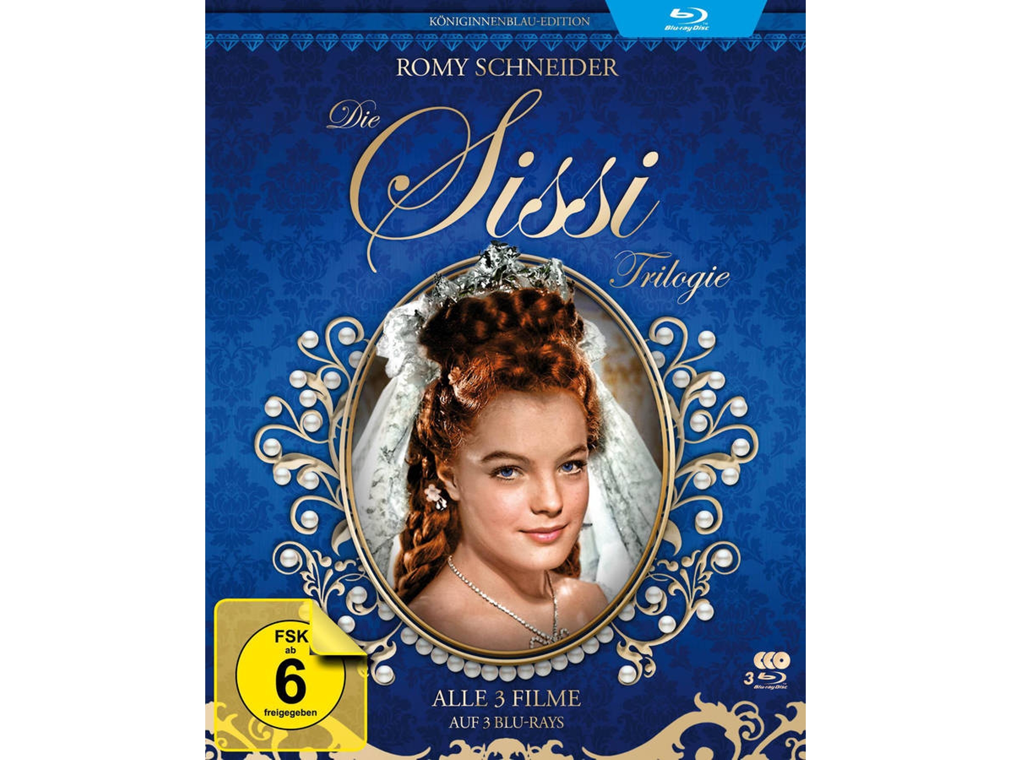 Blu-Ray Sissi Trilogie - Königinnenblau-Edition