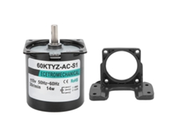 Motor Síncrono Ca 14w 30rpm Ac110v Alto Torque Eixo Central Xd60ktyz