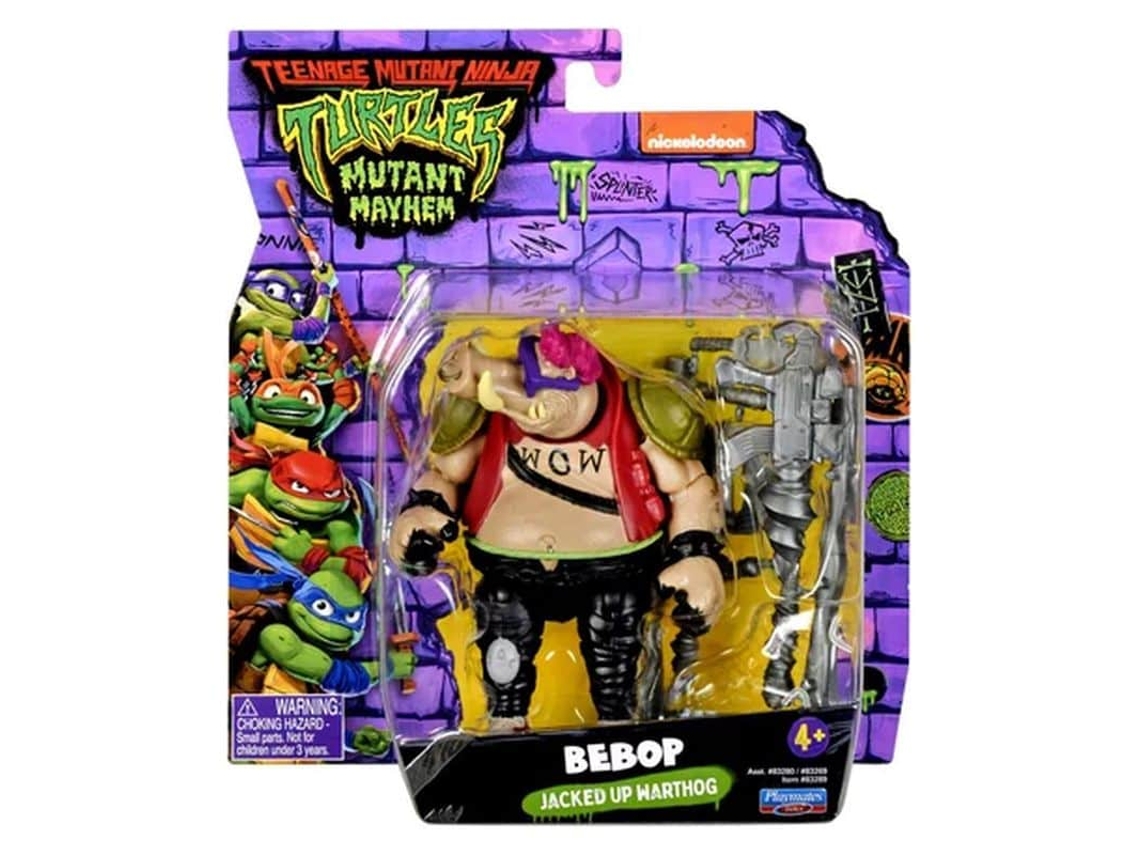 12cm Figura Bebop De Las Tortugas Ninjas Mutant Mayhem Tu805100 Famosavolumenvolumen4undsmin