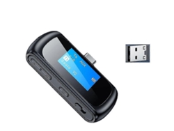 Adaptador USB Bluetooth 5.1 Adaptador de audio Bluetooth con pantalla Transmisor y receptor Bluetooth 5.1 Rosewell