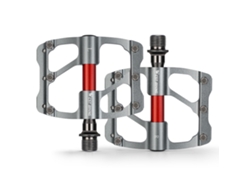 Pedales De Bicicleta Con 3 Rodamientos De Aluminio Sellados, 12 Pines, Antideslizantes, Para Bicicletas De Carretera Y De Montaña.