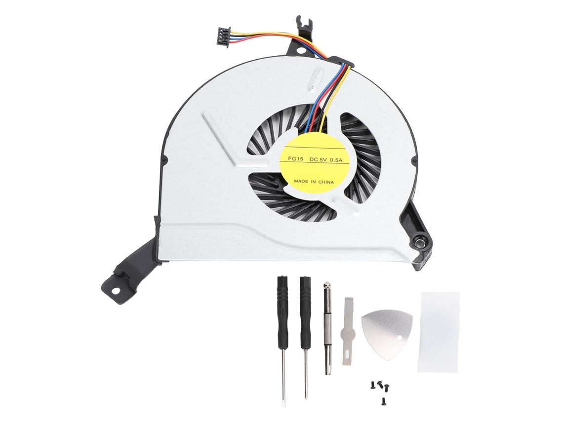 Ventilador de refrigeración para portátil, repuesto profesional, compatible con Pavilion 14p, 15p, 17f | Sin marca