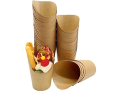 50 vasos desechables MDUG (414 ml) para postres helados