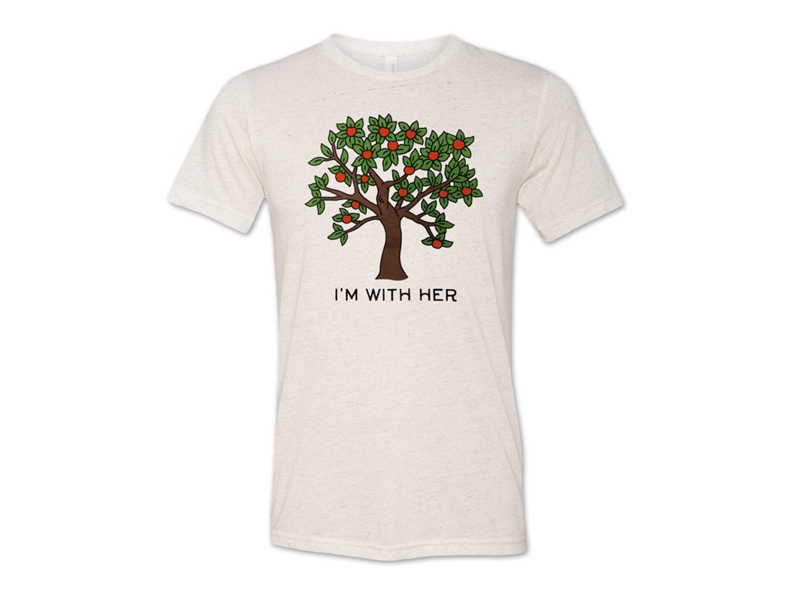 Camiseta "I'm With Her Apple Tree" de Rockinstone, unisex, para adultos, superventas, talla: XXL.