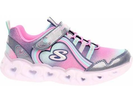 Zapatillas SKECHERS Heart Lights Niños (30 - Rosa)