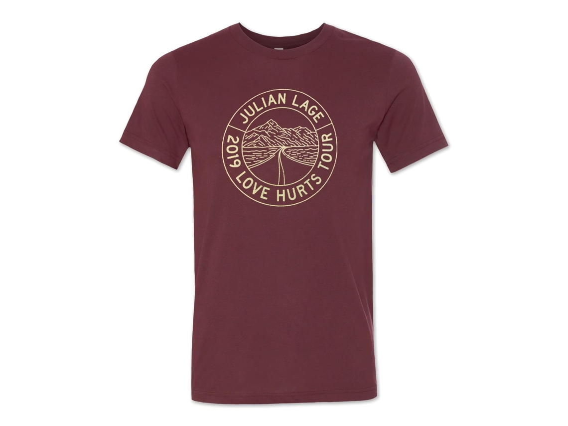 Julian Lage Love Hurts 2019 Tour T-shirt Rockinstone Unisex Adults Best Sellers Size:s
