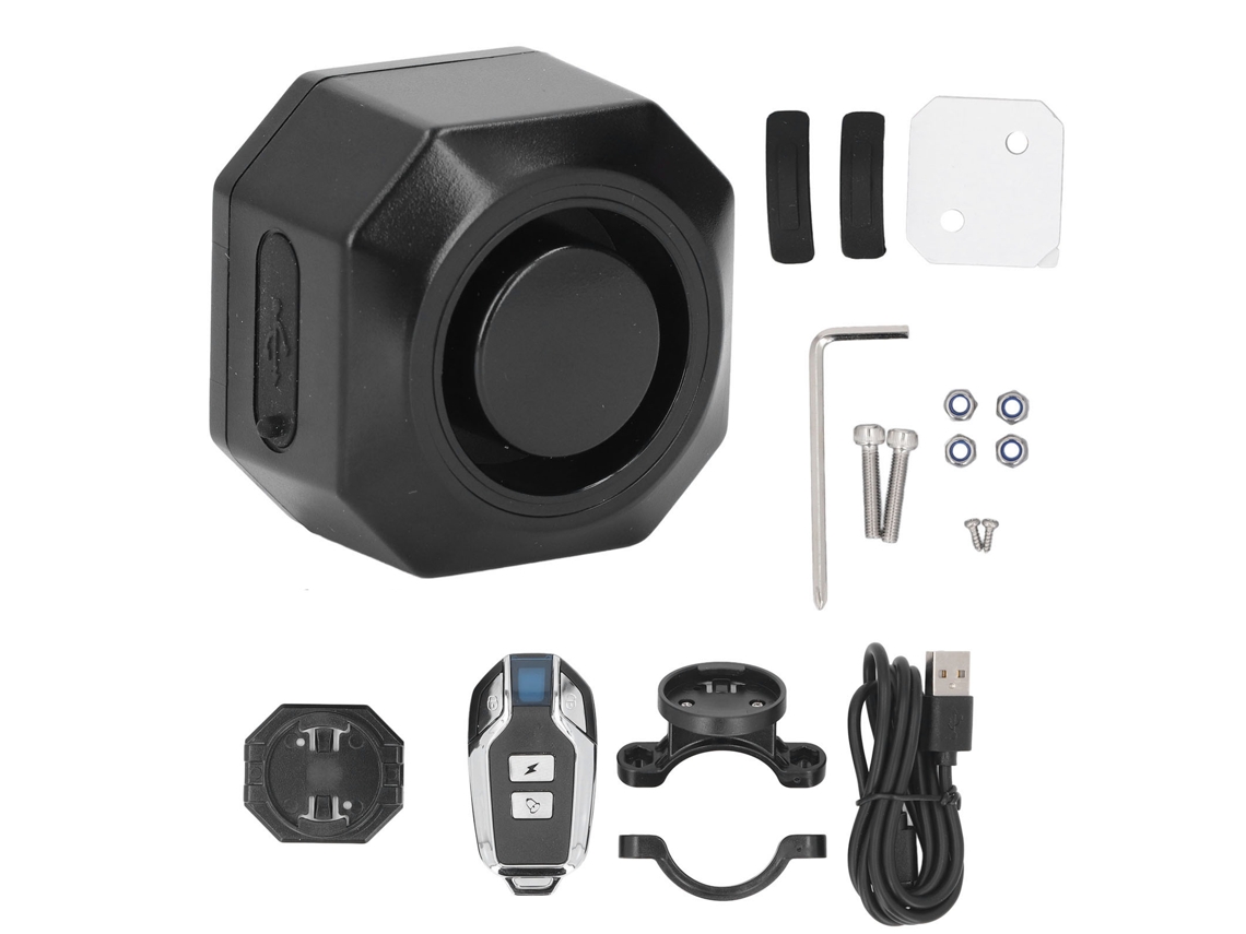 Alarma Antirrobo Para Patinetes Y Motocicletas Eléctricas Con Mando A Distancia, Resistente Al Agua Con Certificación Ip65.