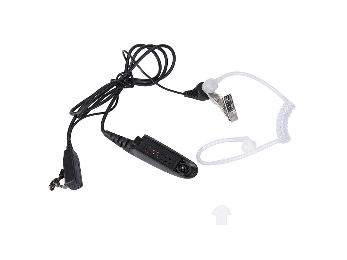 Auriculares para walkie-talkie (micrófono de conducto acústico PTT)