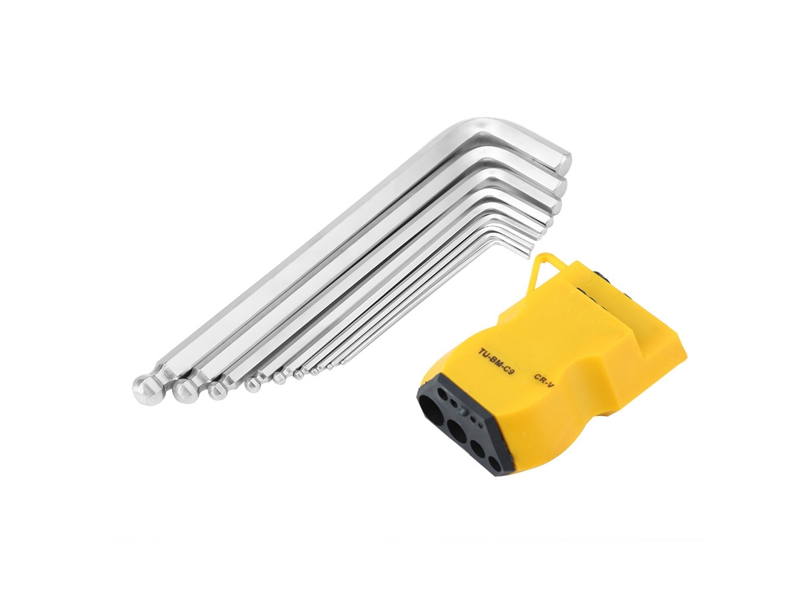 Juego De 9 Llaves Hexagonales Con Cabeza Extendida Para Reparaciones Profesionales.