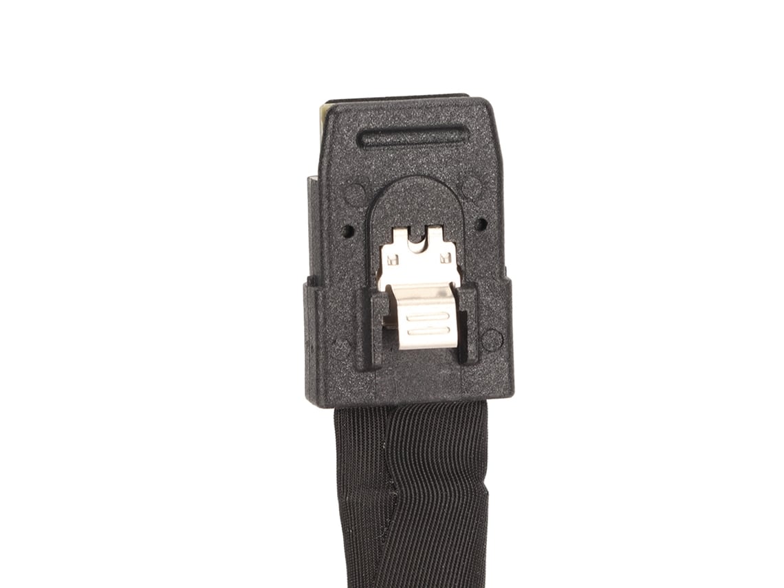 Cable De Datos Mini Sas Sff 8087 A 4 Sata De 7 Pines En Ángulo Recto, 1 M, Con Núcleo De Cobre Estañado Y Transferencia Rápida.