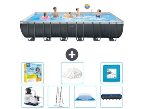Piscina Tubular INTEX 26364GN-CB48 (31805 L - 366x132cm)