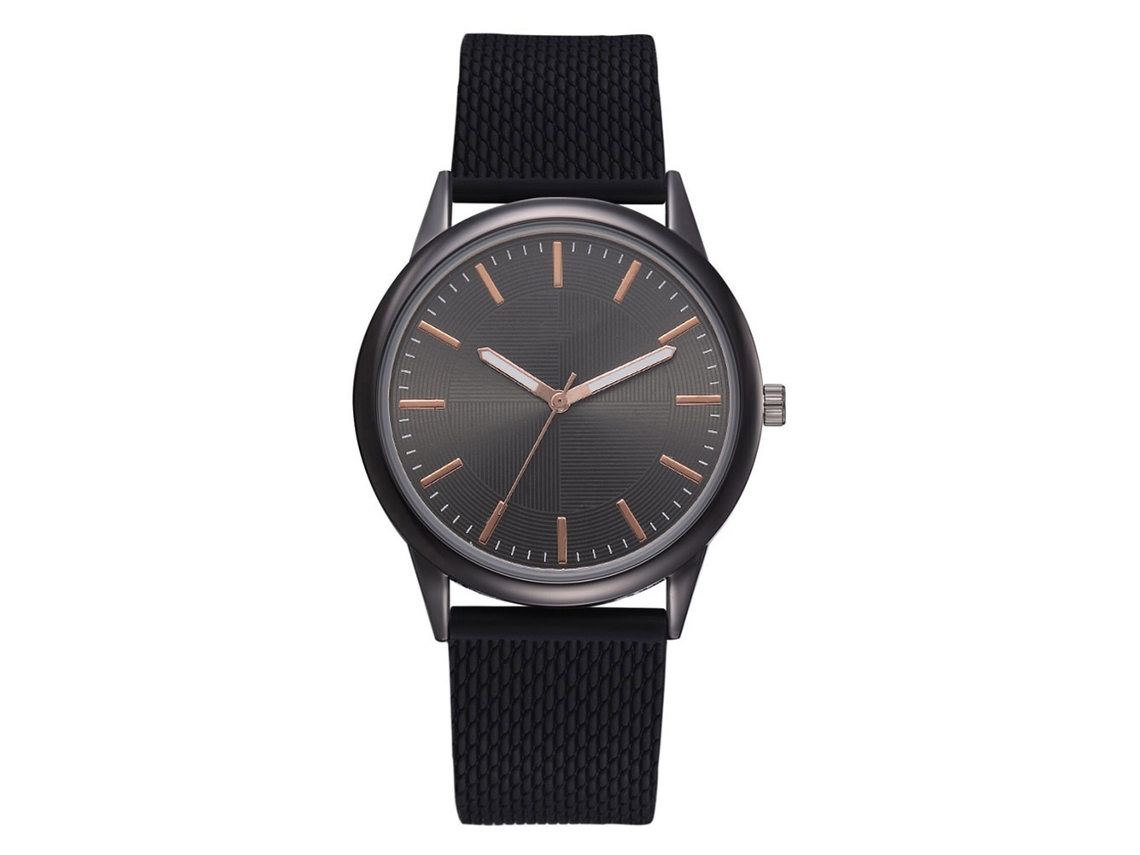 Reloj De Pulsera De Moda Para Mujer Lvpai Con Correa De Silicona Y Pantalla Analógica (negro)