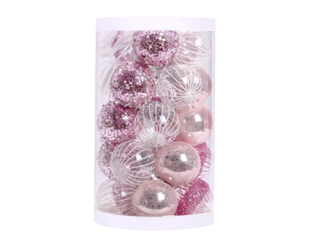 Árbol de Navidad TUSERXLN Bola Decorativa Plástico Rosa